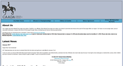 Desktop Screenshot of ca-ada.com